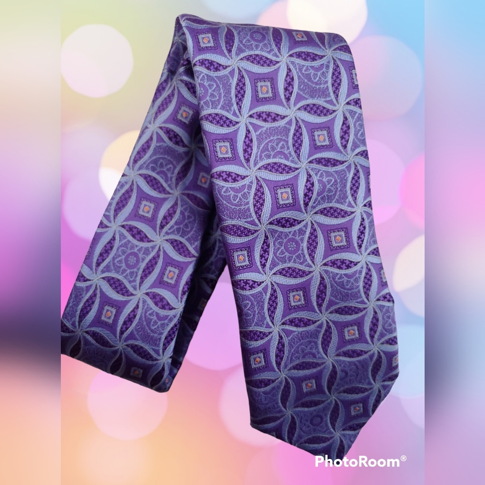 David August silk tie men